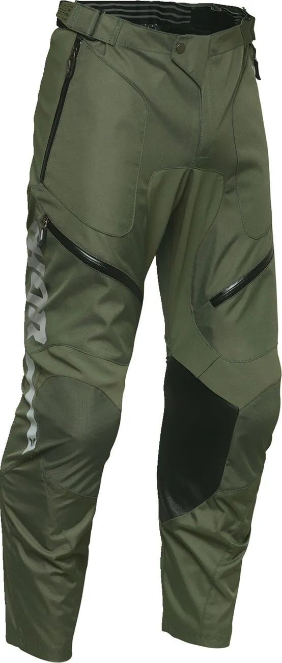 THOR Terrain ITB crossbroek – in de laars – Legergroen/Antraciet