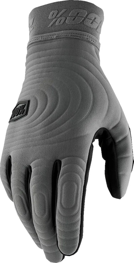 100% Brisker Xtreme crosshandschoenen antraciet/zwart