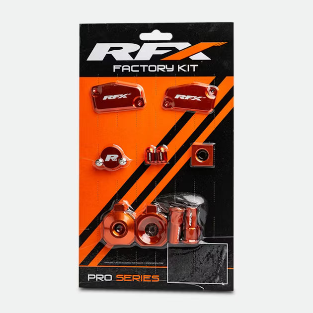 RFX Factory Brembo Bling Bling Kit Orange Husqvarna TC/FC 125/250/350/450 2023- &amp; KTM SX/SX-F 125/250/300/350/450 2023-