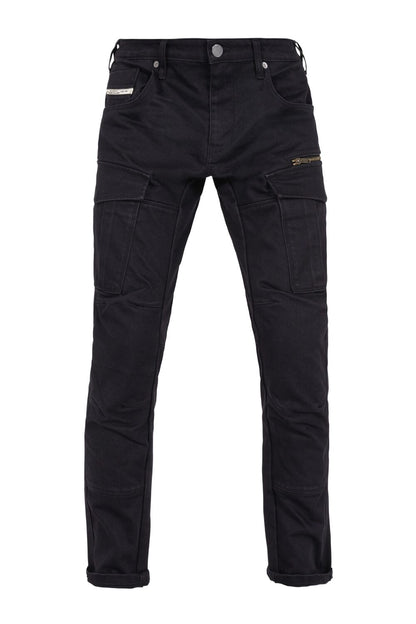 JOHN DOE Defender Mono cargomotorbroek voor heren – zwart – 32/34 - MxProStoreParts