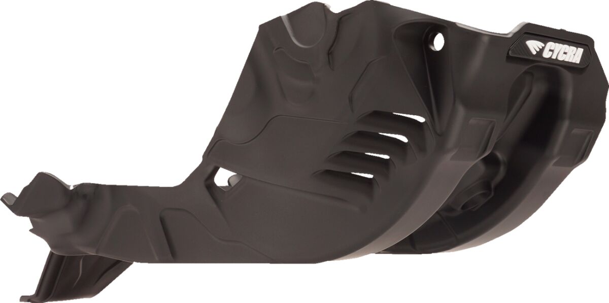 CYCRA kunststof carterbeschermplaat met volledige afdekking – zwart — voor YAMAHA YZ 250 F (2024) - MxProStoreParts