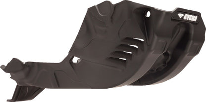 CYCRA kunststof carterbeschermplaat met volledige afdekking – zwart — voor YAMAHA YZ 250 F (2024) - MxProStoreParts