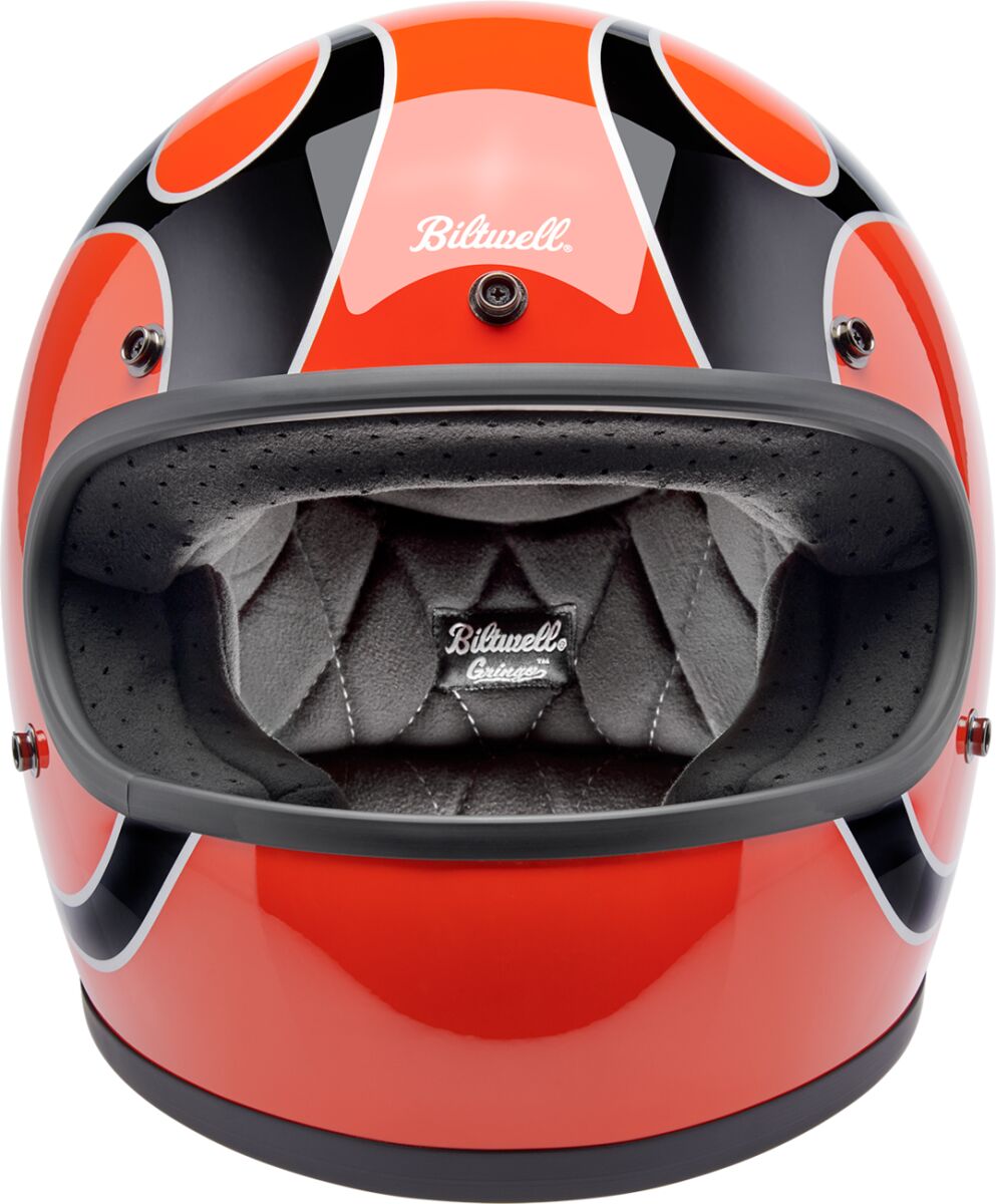 BILTWELL Gringo integraalhelm Competition Orange — maat S - MxProStoreParts