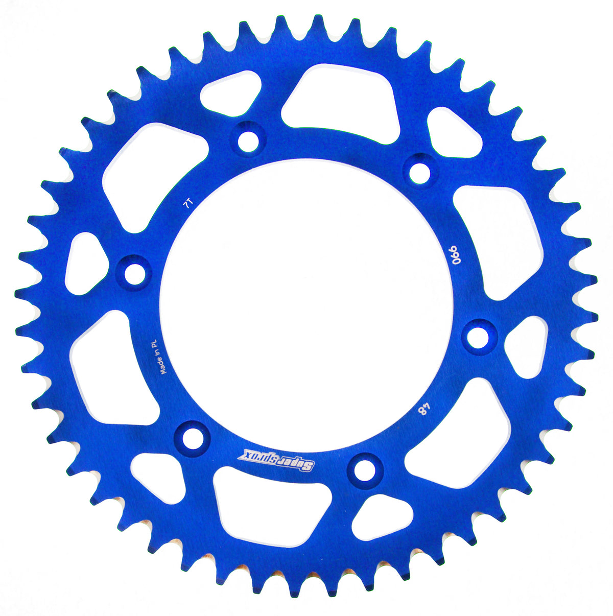 Supersprox Alu Rear sprocket KTM/Husqv./Husab. Blue 50 – RAL-990:50-BLU