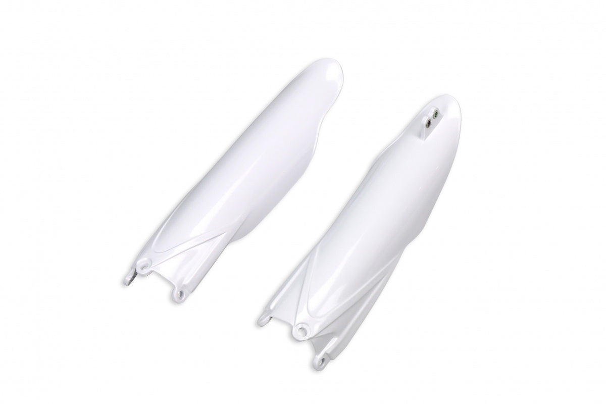 UFO Fork slide protectors YZF250/450 10-22 YZ125/250 22-.. White 046