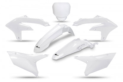 UFO Plastic kit 5-parts White 046 YZ450F 23-25 YZ250F 24-..