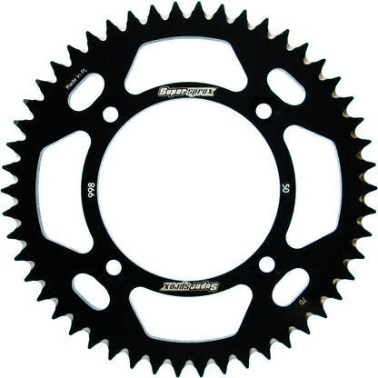 Supersprox Rear Sprocket Alu RAL-998:50 Black – RAL-998:50-BLK