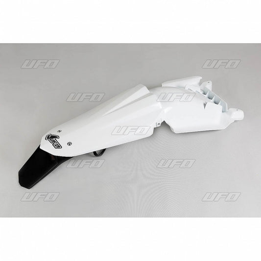 Guardabarros trasero UFO Enduro luz blanca HVA TC/TE250-510 08- Blanco 041