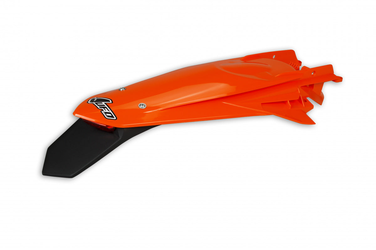 UFO Rear Fender Enduro LED EXC/EXC-F 150-500 2020- Orange 127
