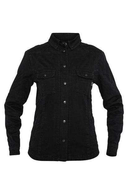 JOHN DOE Motoshirt damesmotorjas zwart 2XL - MxProStoreParts