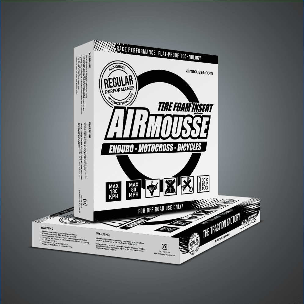 AirMousse MX mousse – 110/90-19 – 1,1 bar - MxProStoreParts