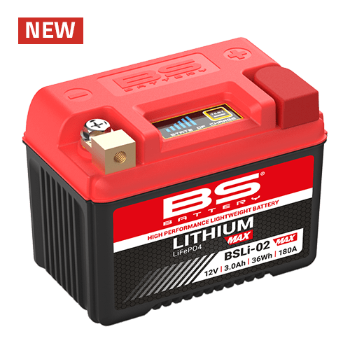 BS Battery BSLi-02 MAX LiFePO4 accu · 360115