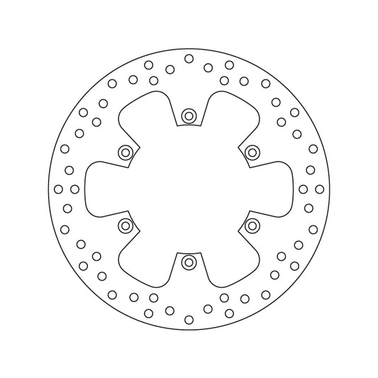 Brembo Serie Oro achterremschijf – 68B407F0