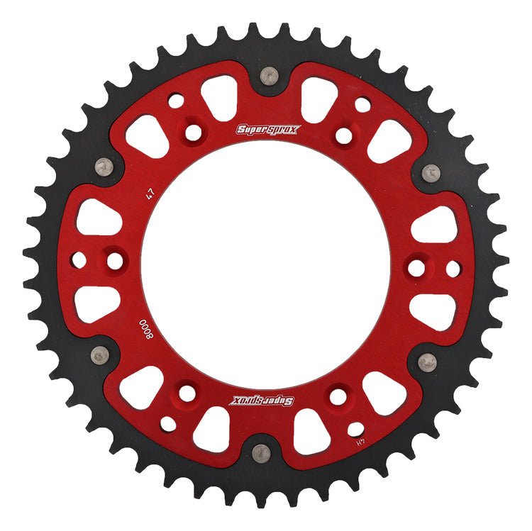 Supersprox Stealth achtertandwiel 49 tanden rood – RST-8000:49-RED – serieafbeelding