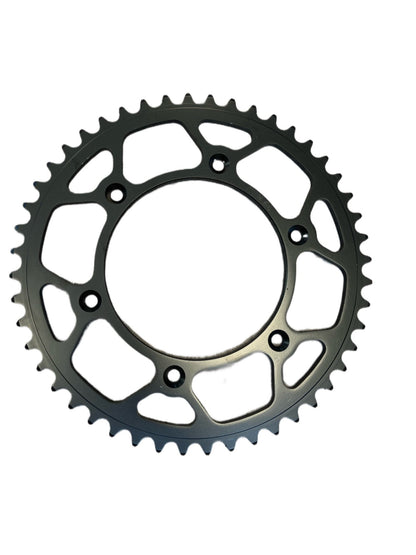 TMV Racing Rear Sprocket Steel SX+F 54T Black - MxProStoreParts