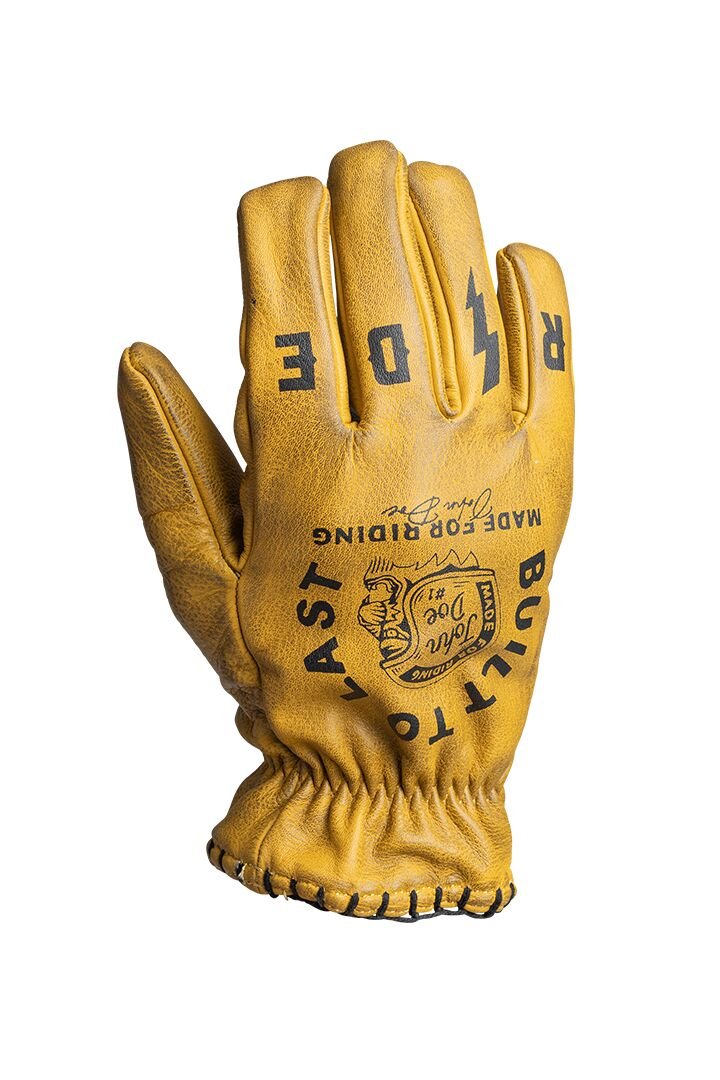 JOHN DOE Coyote handschoenen geel/zwart, maat S - MxProStoreParts