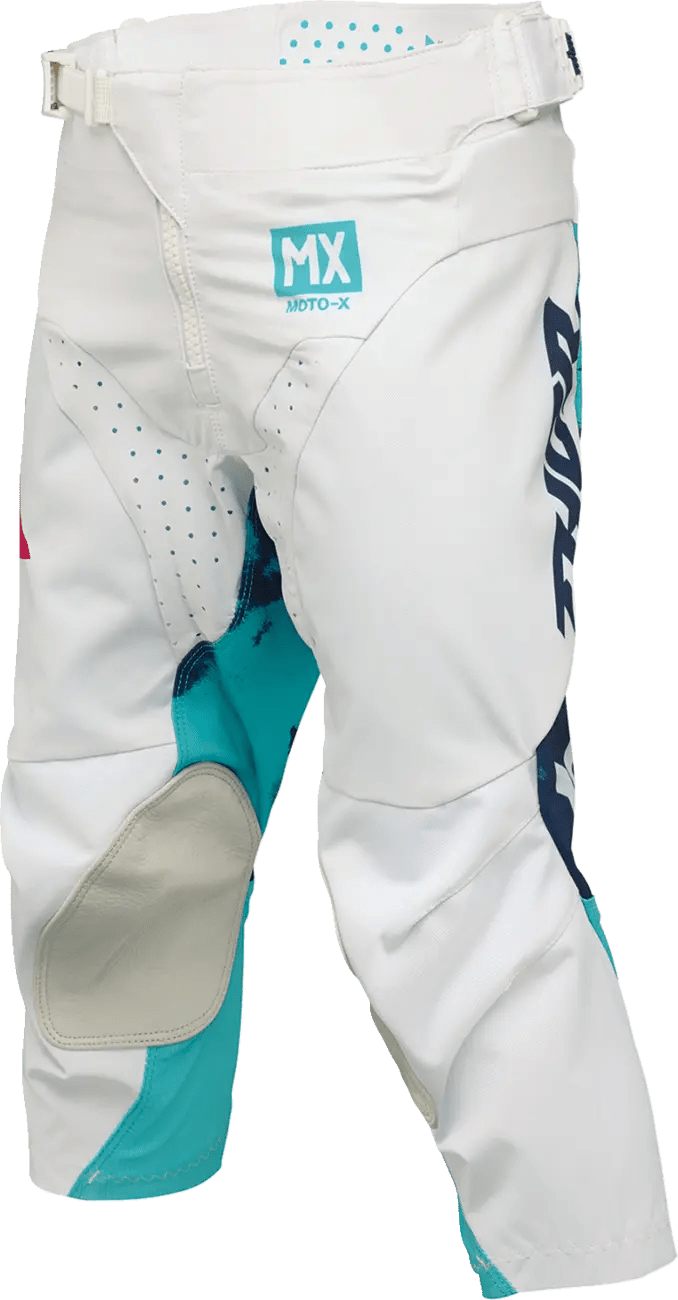 THOR Launchmode Bleach jeugd crossbroek – Blauw/Roze/Wit/Aqua