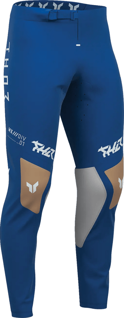 THOR Sportmode Mind Control crossbroek – Blauw/Bruin/Lichtgrijs