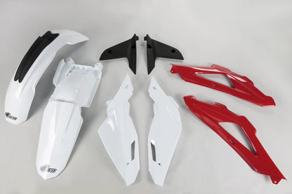 UFO Plastic kit 4-parts original HVA 4-stroke TC450 09-10