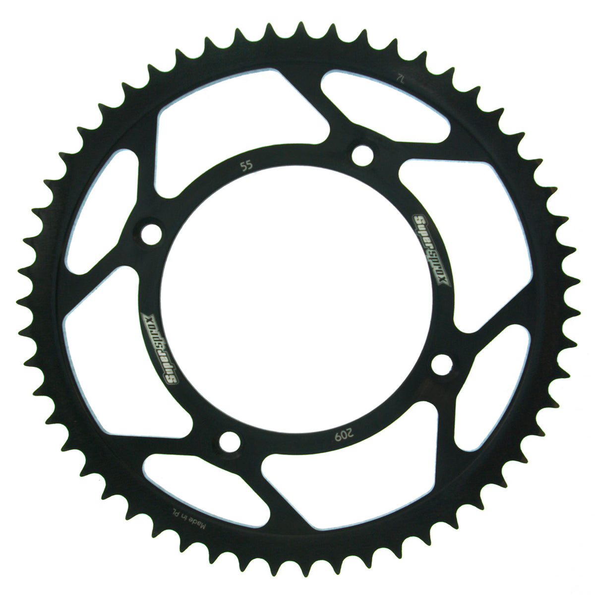 Supersprox Steel Rear sprocket HO CR85/CRF150R 55 – RFE-209:55-BLK