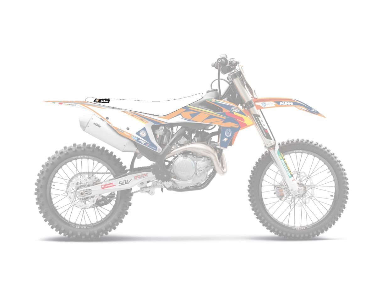 BLACKBIRD RACING Zebra eendelige zadelhoes — voor o.a. KTM EXC 150 TPI (2020–2023) - MxProStoreParts