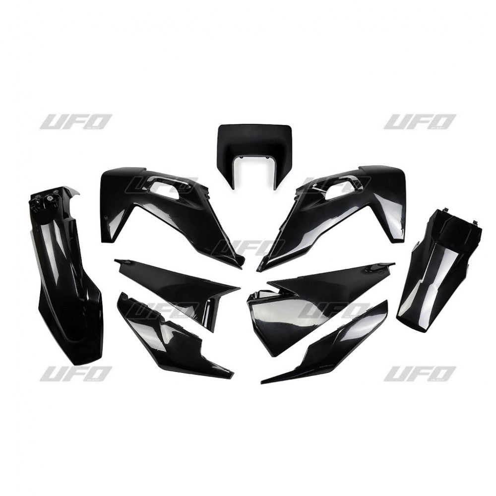 UFO Plastic kit 5-parts Black 001 HVA TE/FE 125-501 20-23
