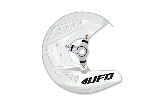 Cubierta de disco de freno delantero UFO HVA 125-501 TC/FC 15- TE/FE 16- Blanco 041