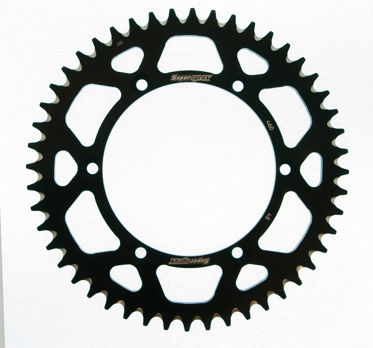 Supersprox Alu Rear sprocket KA KX125/250/450 Black 50
