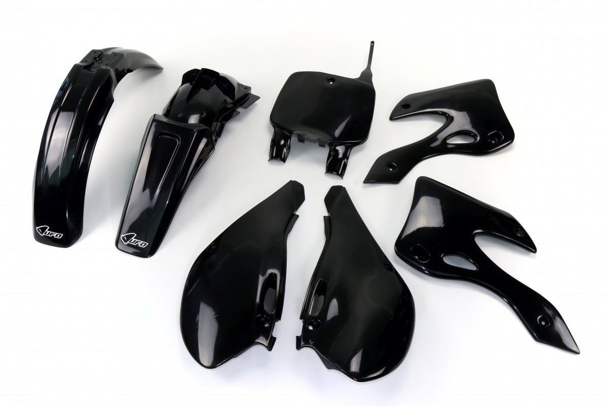 UFO Plastic kit 5-parts Black KX125/250 00-02