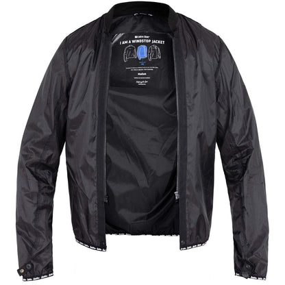JOHN DOE Aero Mesh windwerende binnenjas voor heren, zwart, 4XL - MxProStoreParts