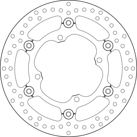 Brembo Serie Oro brakedisc floating – 78B40844