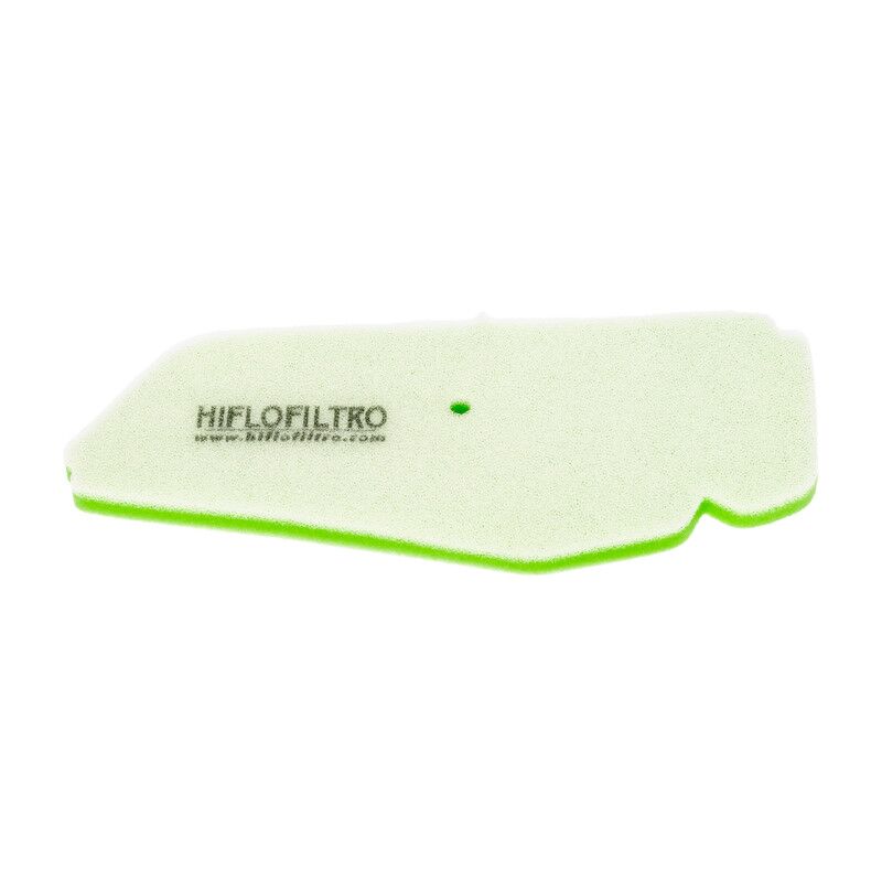 HIFLOFILTRO luchtfilter met dubbellaags schuimfiltermedium — voor o.a. PIAGGIO SFERA 50 NSL (1991–1994)