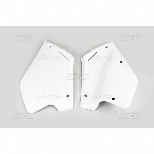 UFO Side panels CR125 95-97+ CR250 95-96 White 041