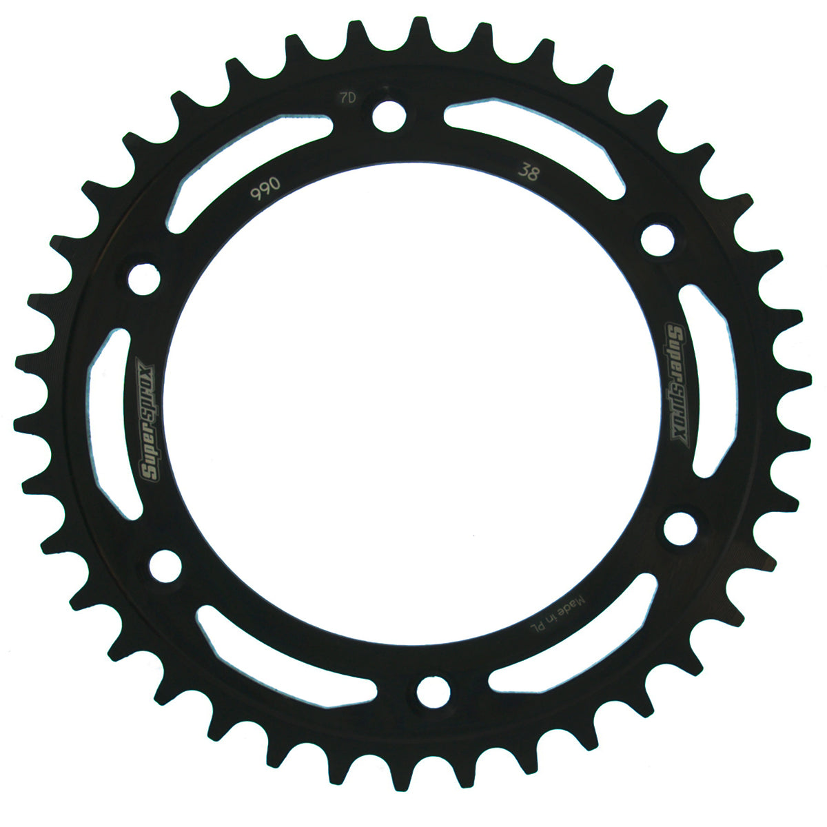 Supersprox Steel Rear sprocket KTM/Husqv./Husab. Black 38 – RFE-990:38-BLK