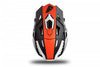 UFO Motocrosshelm Echus Weiß Schwarz Orange - MxProStoreParts
