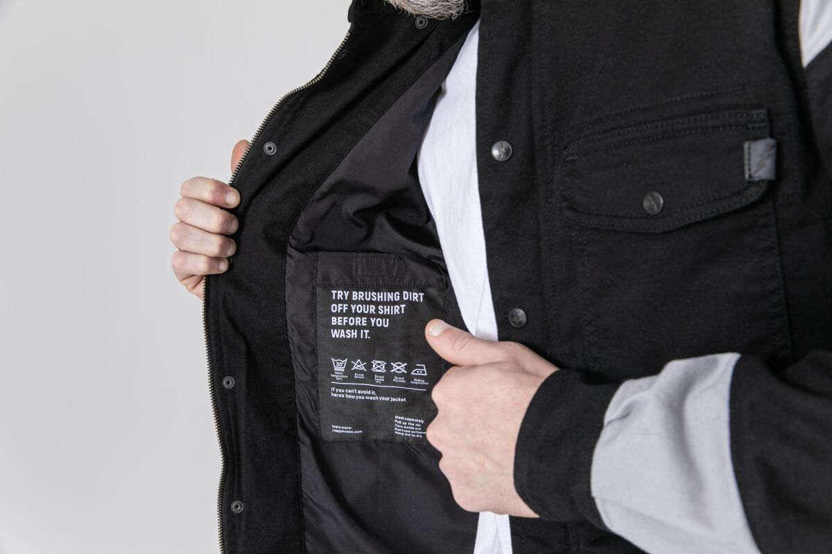 JOHN DOE Motoshirt Prison herenjas zwart/wit, maat M - MxProStoreParts