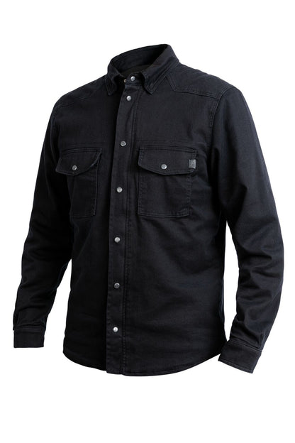 JOHN DOE Motoshirt herenjas zwart maat L - MxProStoreParts