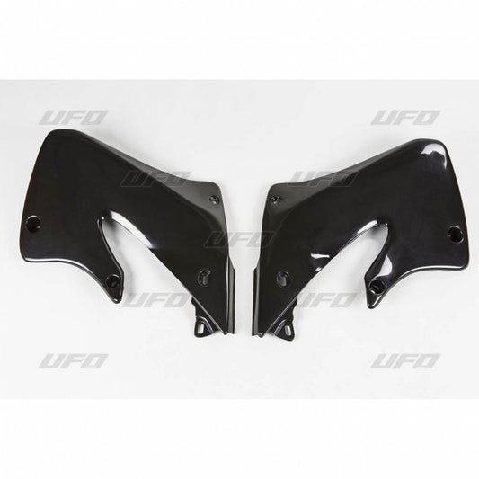 UFO Radiator Covers CR125 98-99 CR250 97-99 Black 001