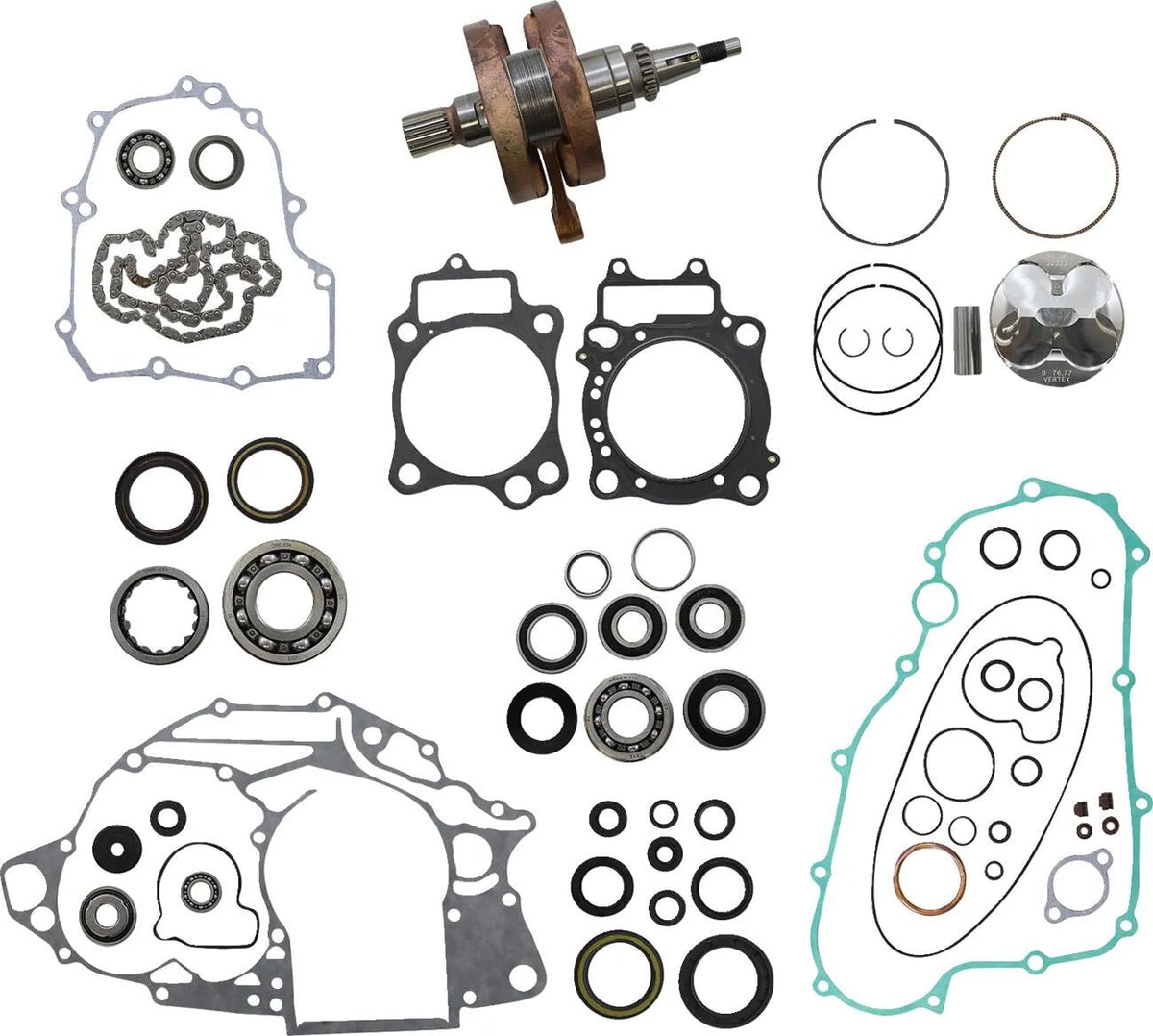 VERTEX complete motorrevisieset WR101-153 — voor HONDA CRF 250 R (2014–2015) - MxProStoreParts