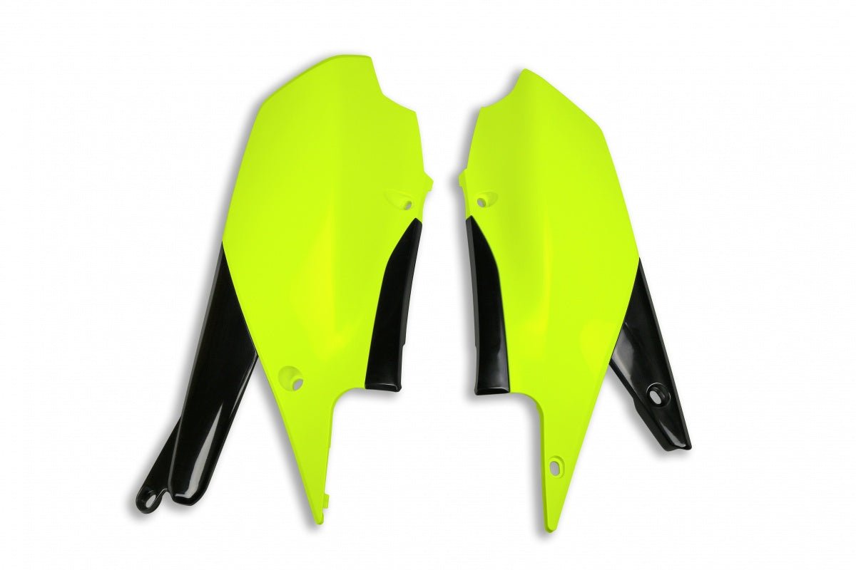 UFO Side panels YZ250F 19-23 YZ450F 18-22 Fluo Yellow DFLU