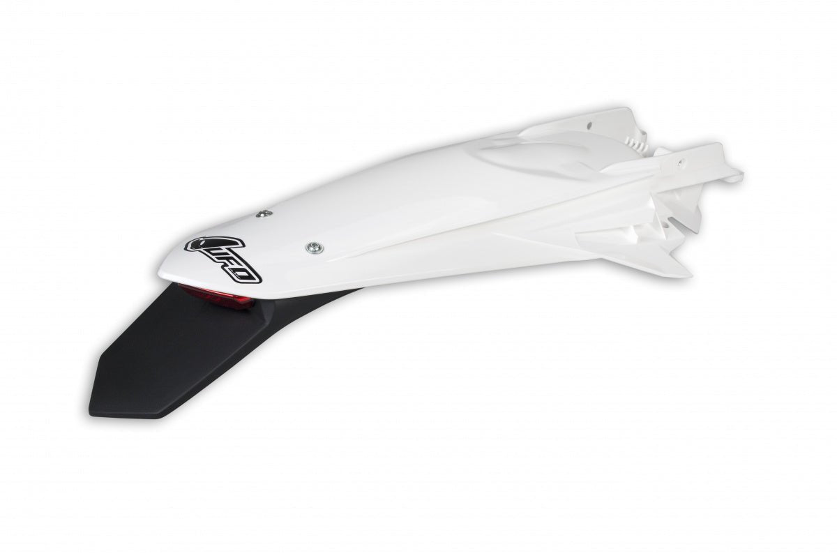 UFO Rear Fender Enduro LED EXC/EXC-F 150-500 2020- White 047