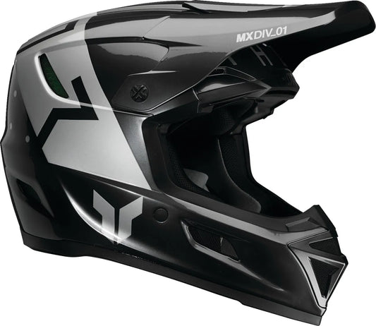 THOR Reflex Sport Rogue MIPS crosshelm – Grijs/Zilver glanzend