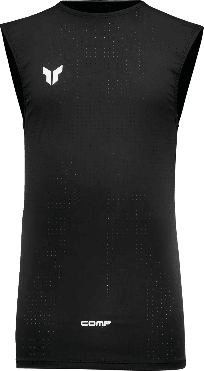 THOR Jeugd Comp ondershirt mouwloos – Zwart
