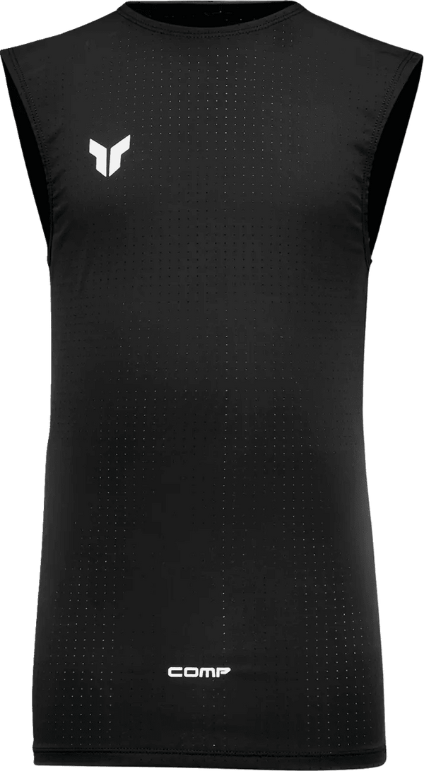 THOR Jeugd Comp ondershirt mouwloos – Zwart