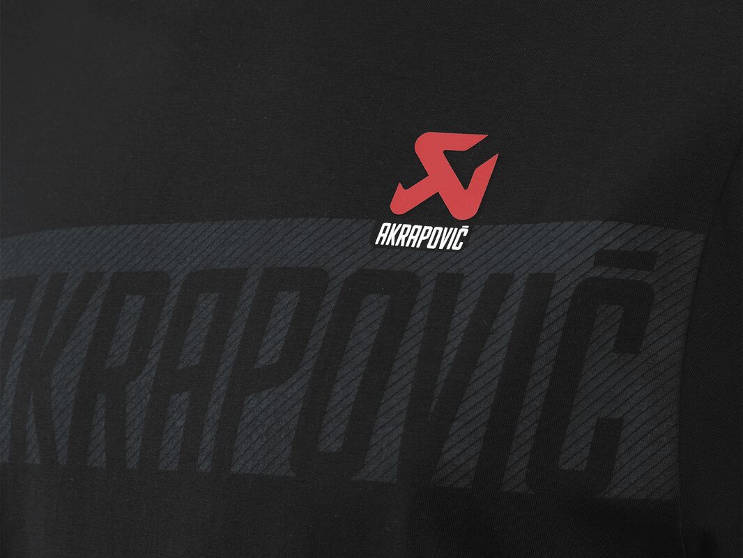 AKRAPOVIC Corpo heren-T-shirt zwart 3XL - MxProStoreParts