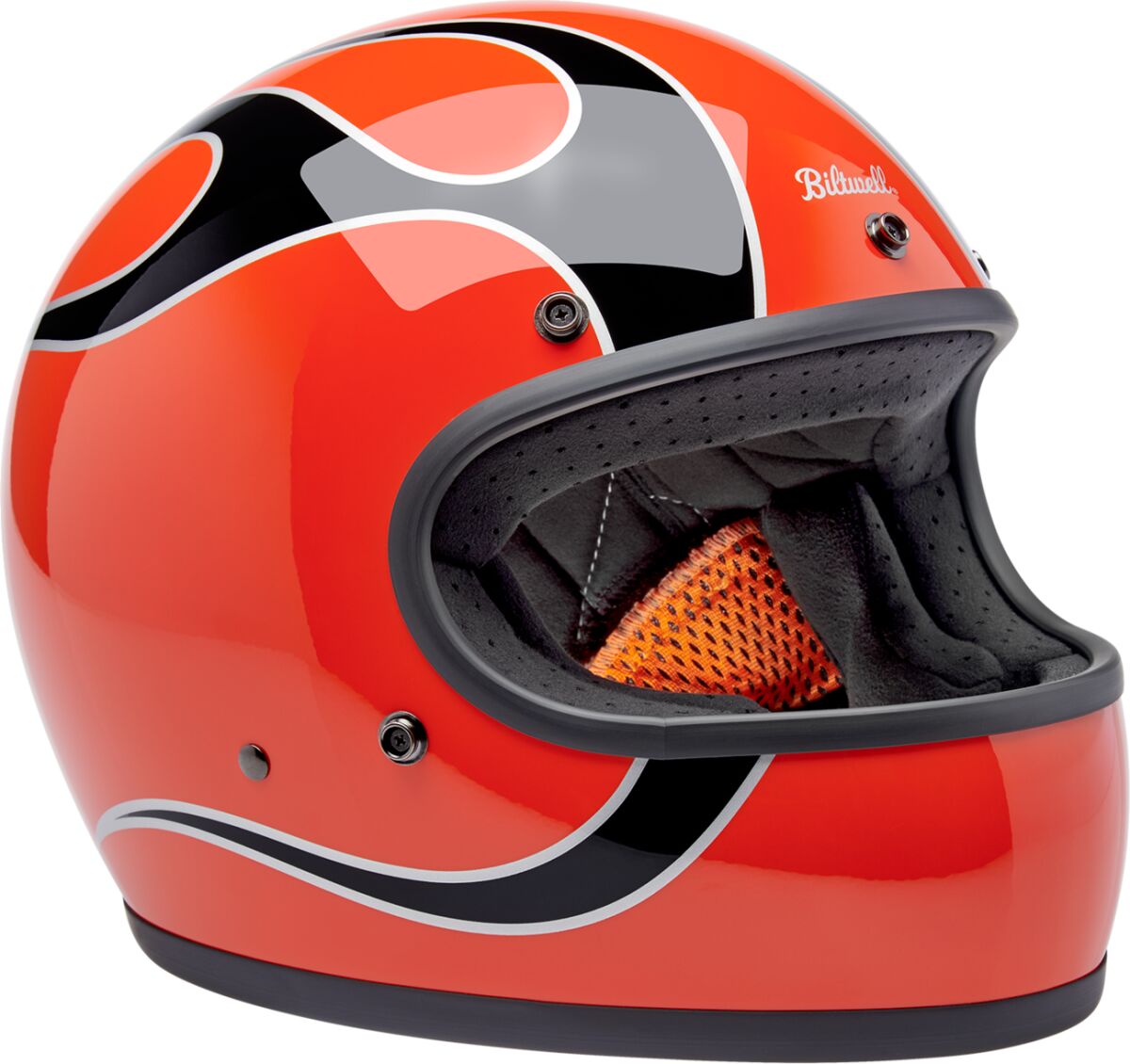 BILTWELL Gringo integraalhelm Competition Orange — maat S - MxProStoreParts