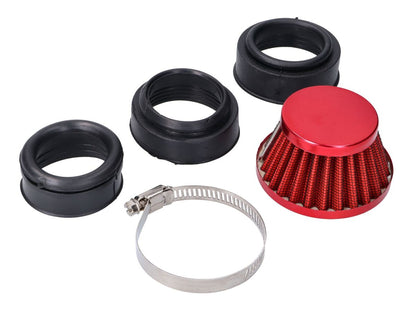 AIR FILTER POWER SHORTY 44-54M AIR FILTER POWER SHORTY 44-54MM RED - MxProStoreParts