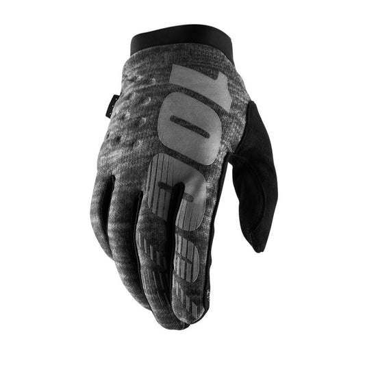 100% Size M Cold Weather Gloves Brisker Heather Gray