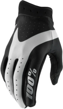 100% Itrack gloves Black/White Size XL (2026 collection)