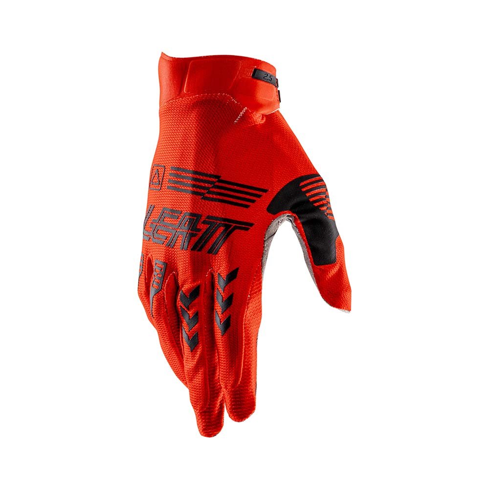 LEATT Moto 2.5 X-Flow-handschoen rood, maat M - MxProStoreParts